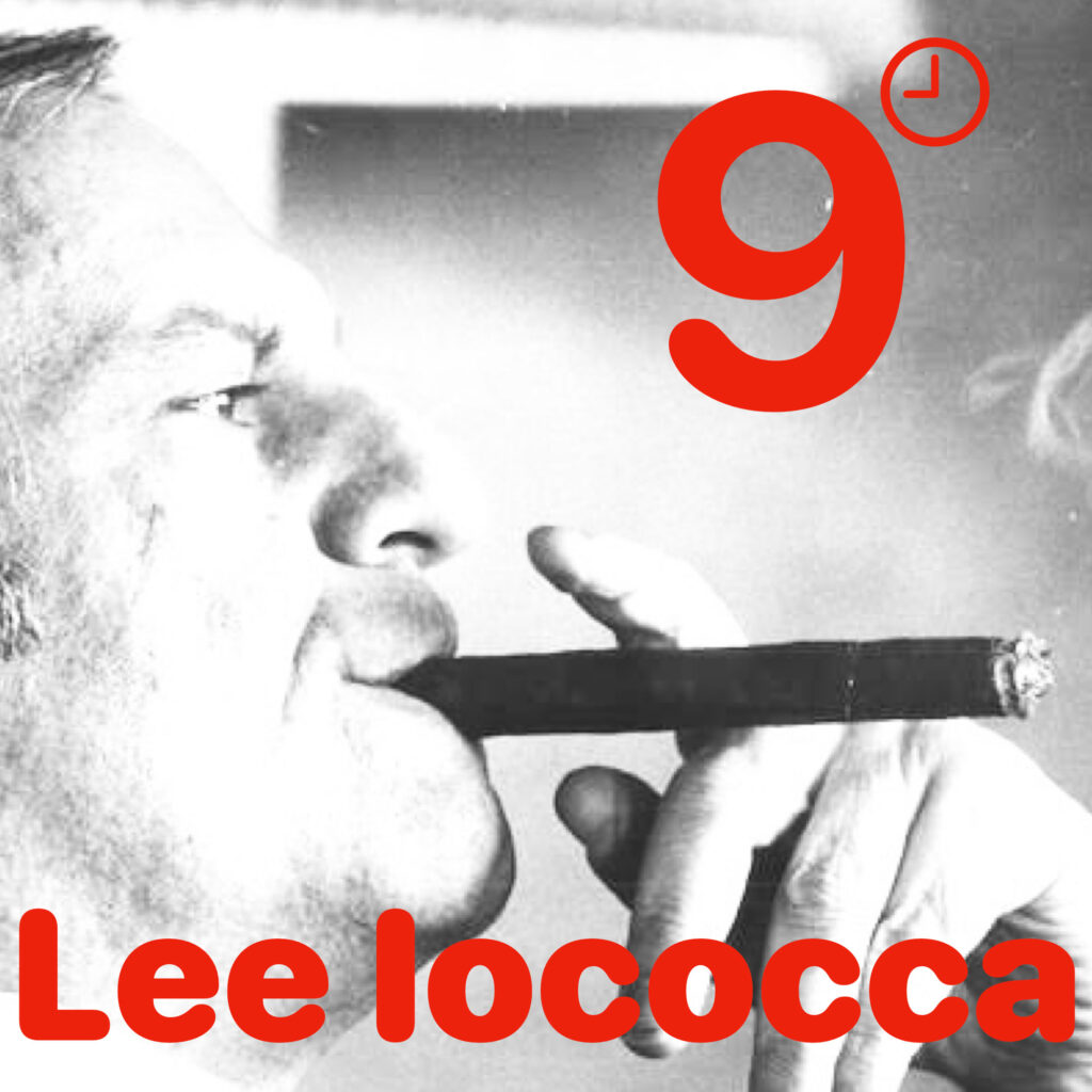 cover single art 9 o clock Nasty Lee Iococca