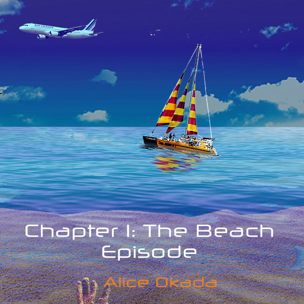 cover single art Alice Okada chapter one the beach episode