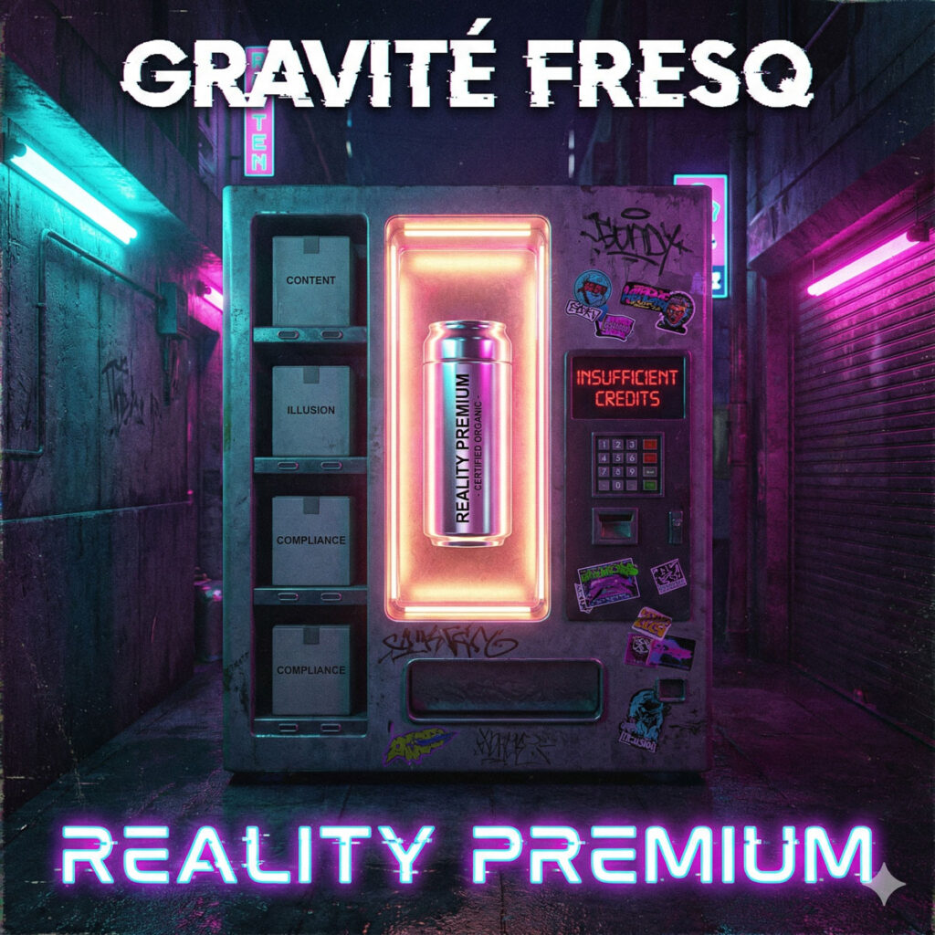 cover single art Gravite Fresq Reality Is Premium