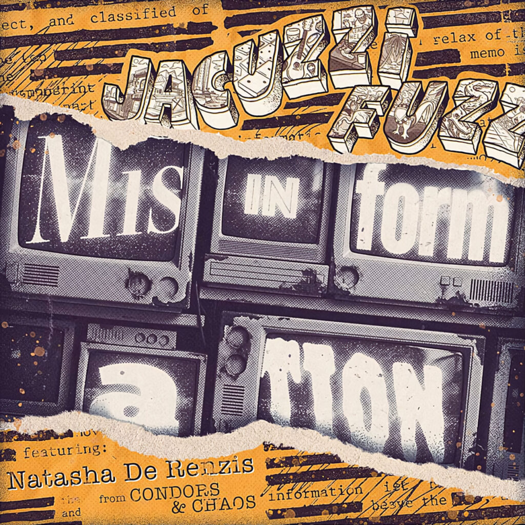 cover single art Jacuzzi Fuzz Misinformation