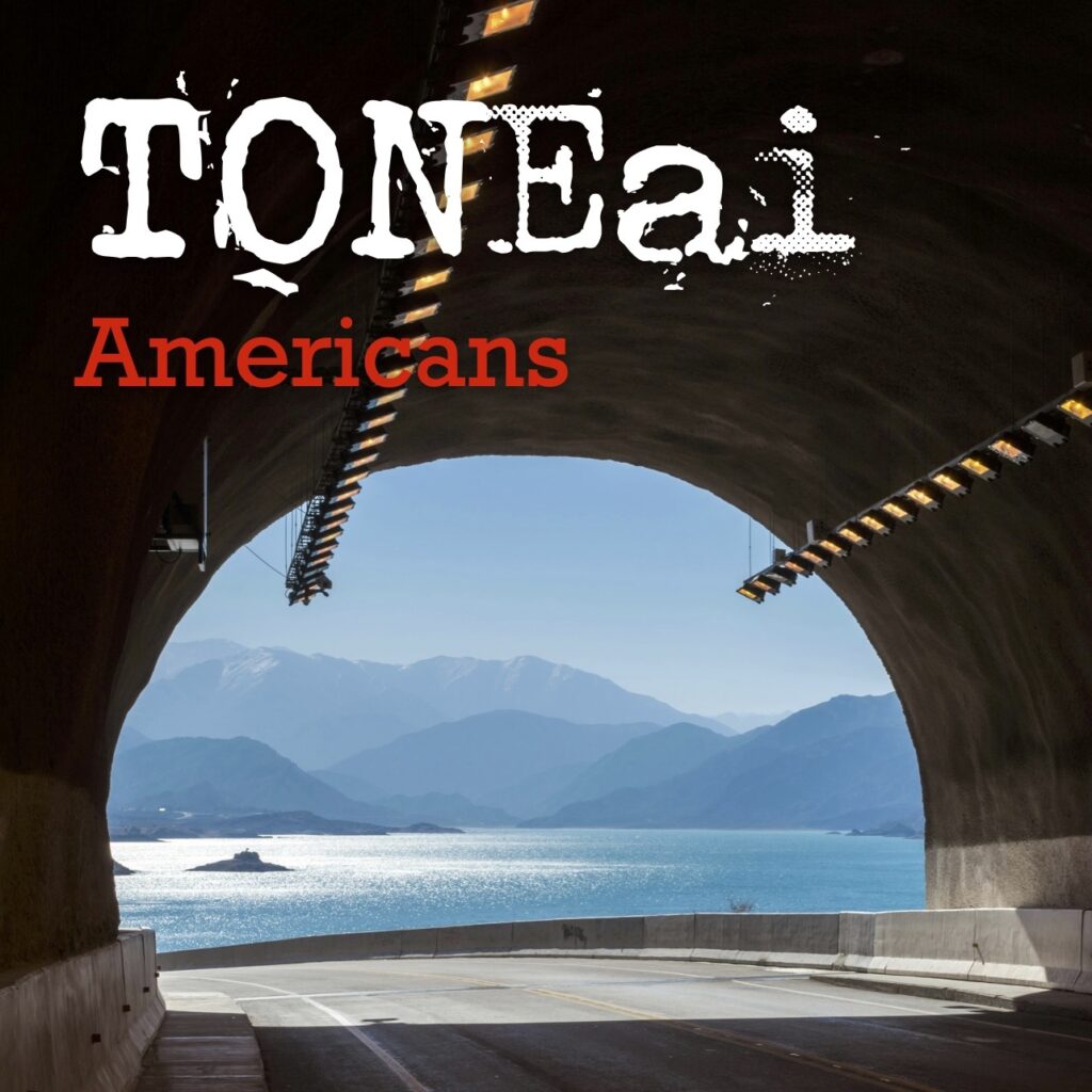 cover single art TONEai Americans