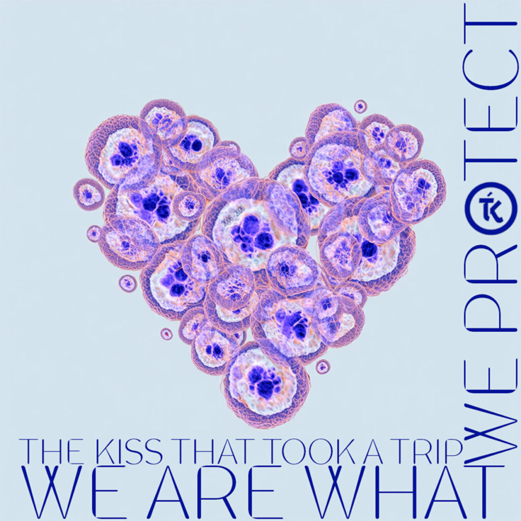 cover single art The Kiss That Took A Trip We are what we protect