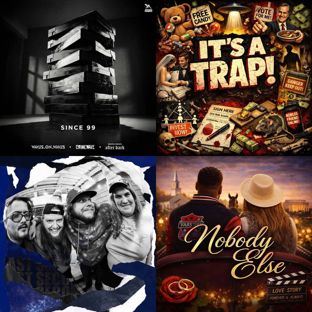 Del pop punk al industrial más provocador