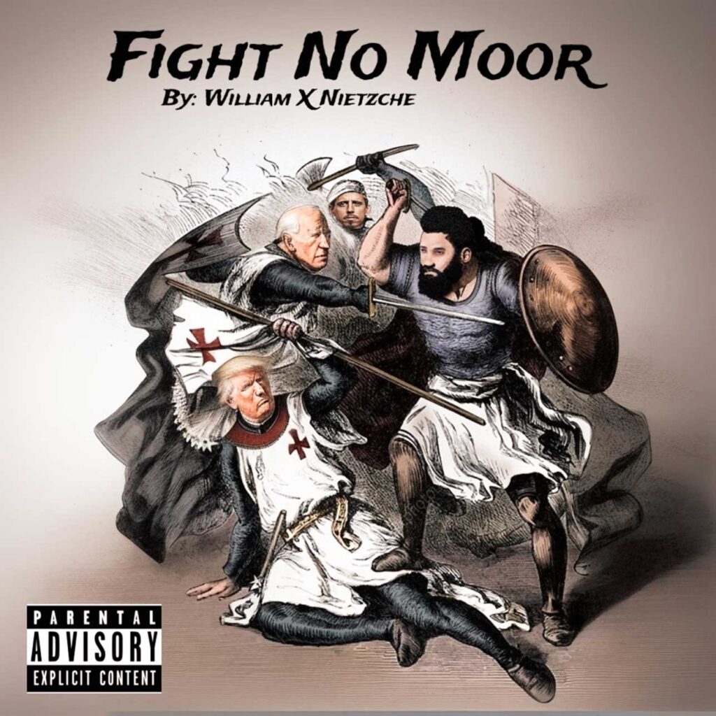 cover single art William X Nietzche Fight No Moor