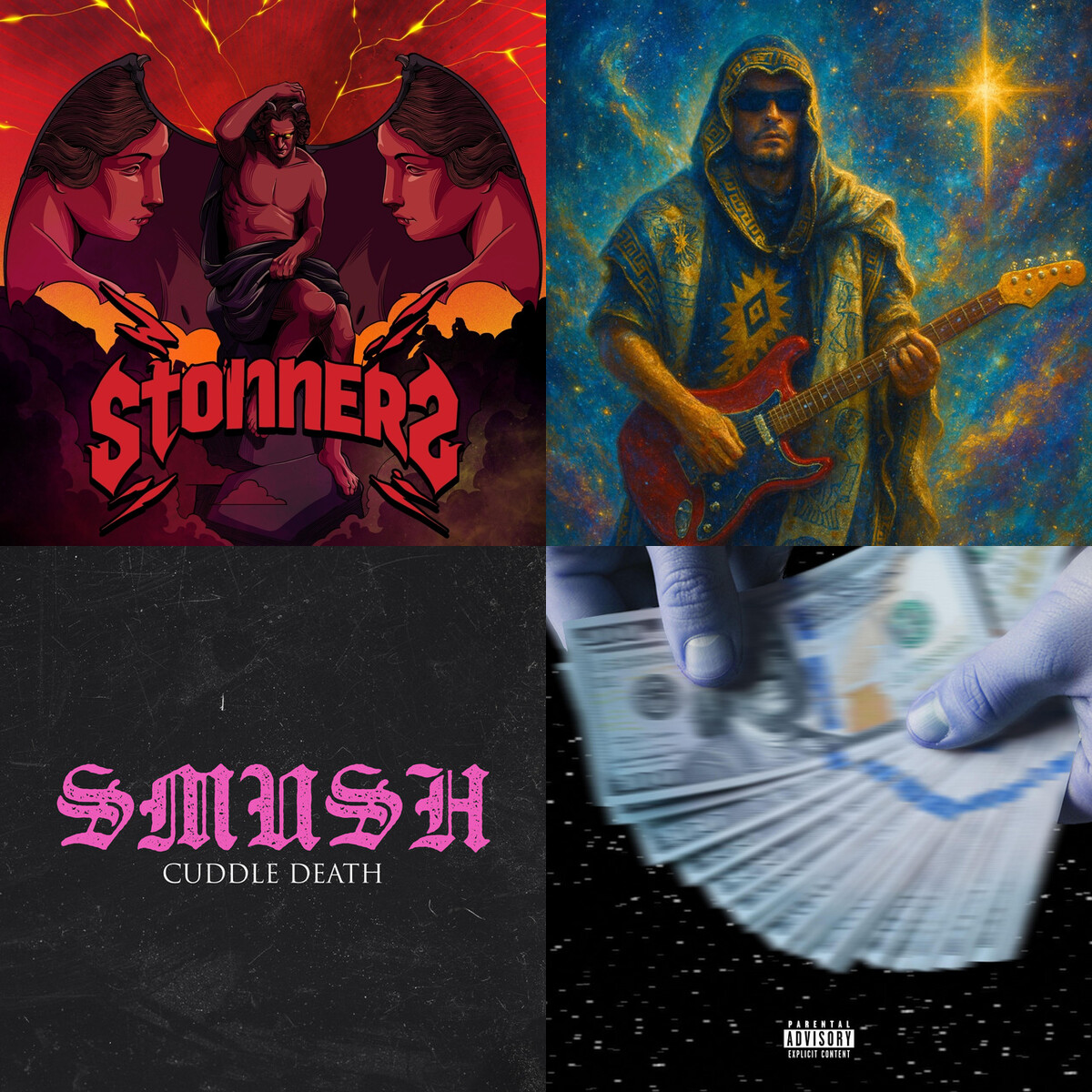 Cuatro tracks, cuatro energías: del punk explosivo al trap hipnótico