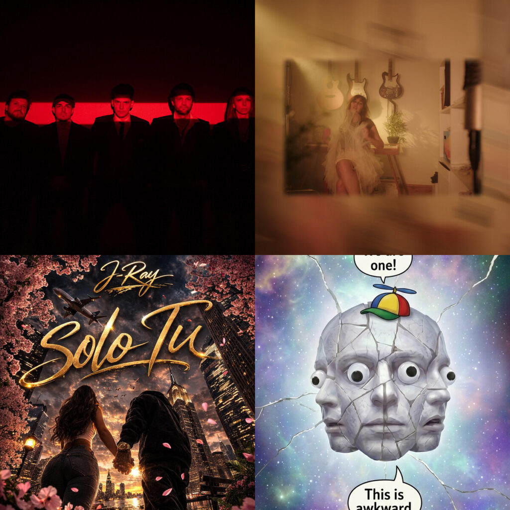 Entre el eco y la ruptura: cuatro canciones para perderse y volver a encontrarse