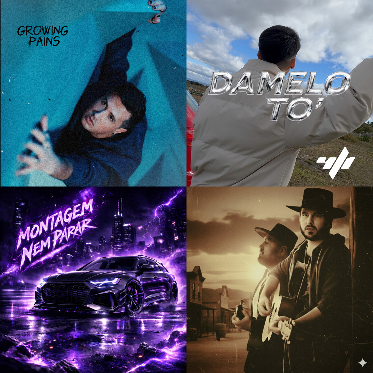 Entre sombras, crecimiento y pulsos urbanos: cuatro canciones que exploran emociones profundas