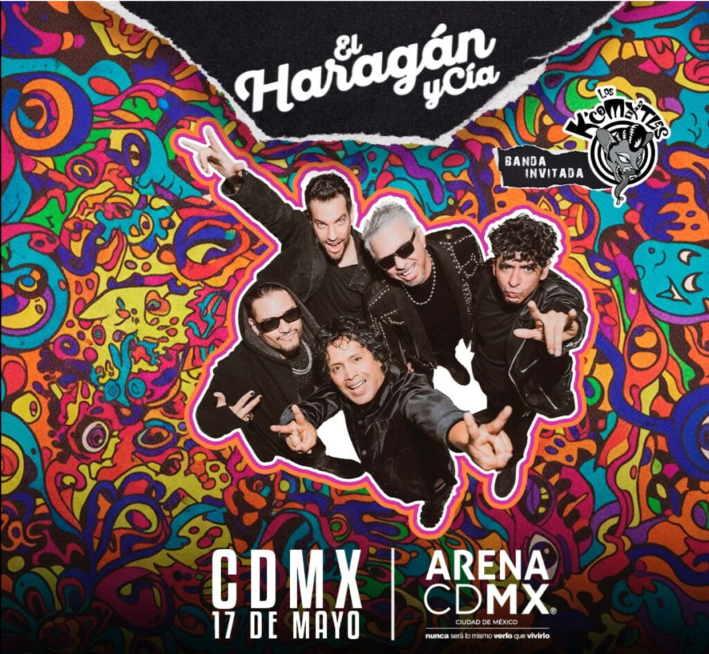 flyer El Haragan Arena CDMX 17 Mayo 2026