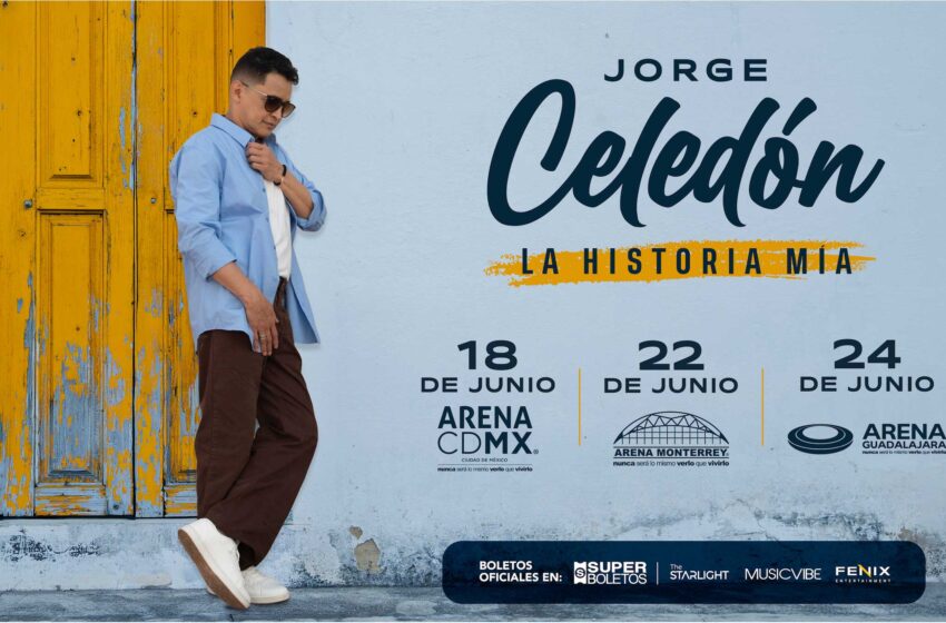 Jorge Celedón confirma conciertos en México en 2026