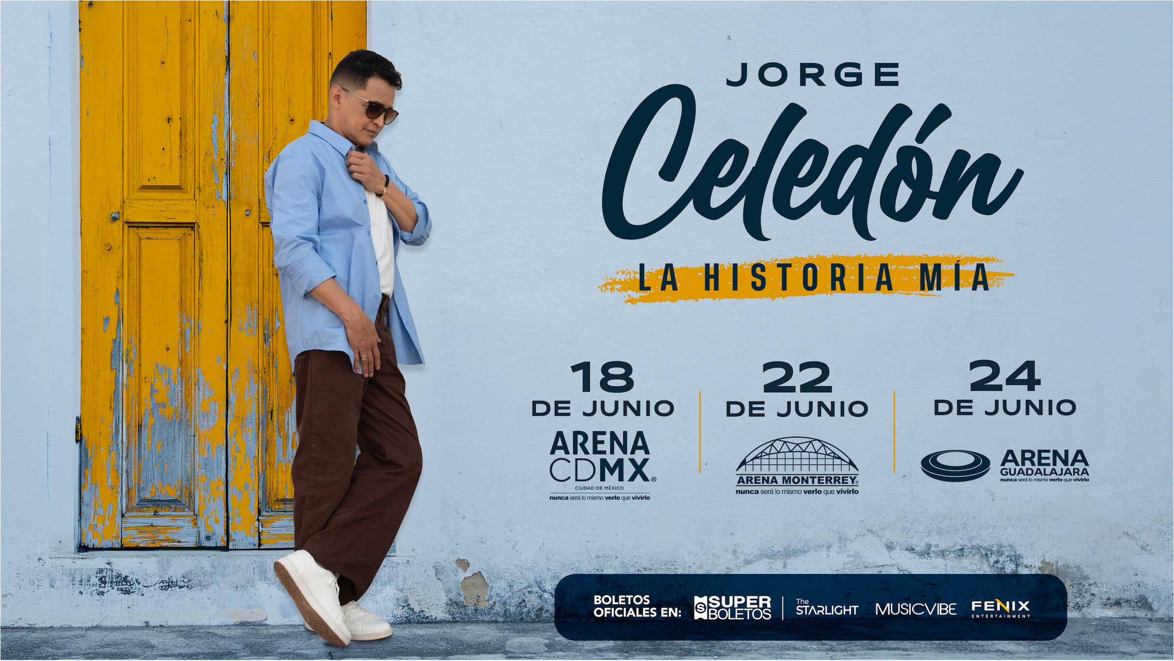 Jorge Celedón confirma conciertos en México en 2026