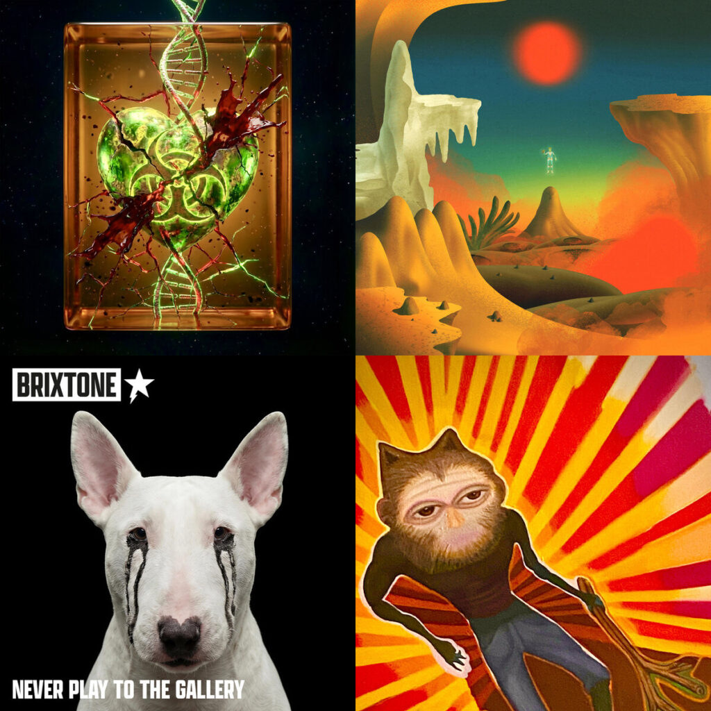 Cuatro órbitas, cuatro espejos: del neón al abismo emocional