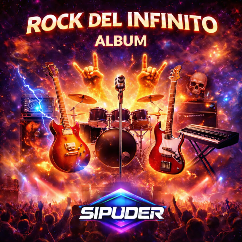 SIPUDER explora lo social en Rock del infinito
