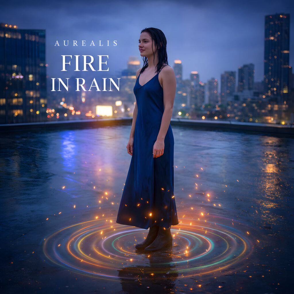 “Fire in Rain” mezcla melancolía y luz electrónica