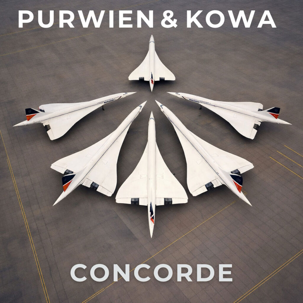 Purwien & Kowa revive el futurismo ochentero en “CONCORDE”