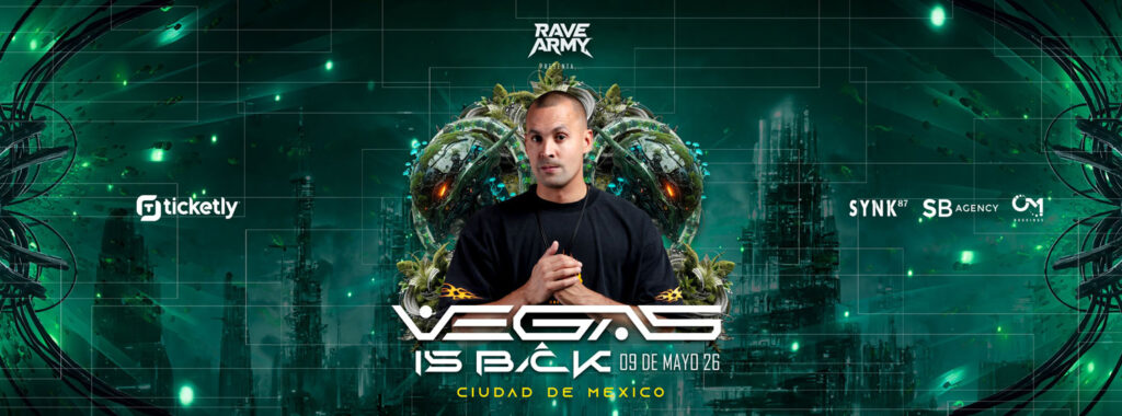 flyer Vegas CDMX 9 mayo 2026