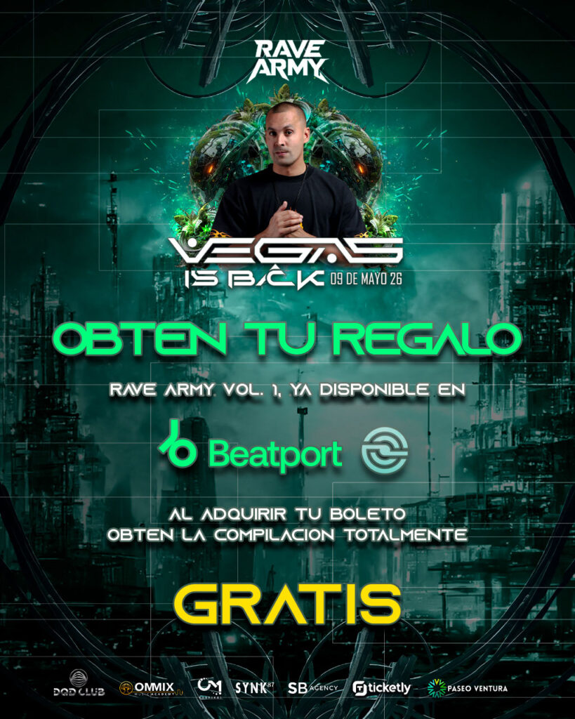 flyer gratis compilado rave army visua