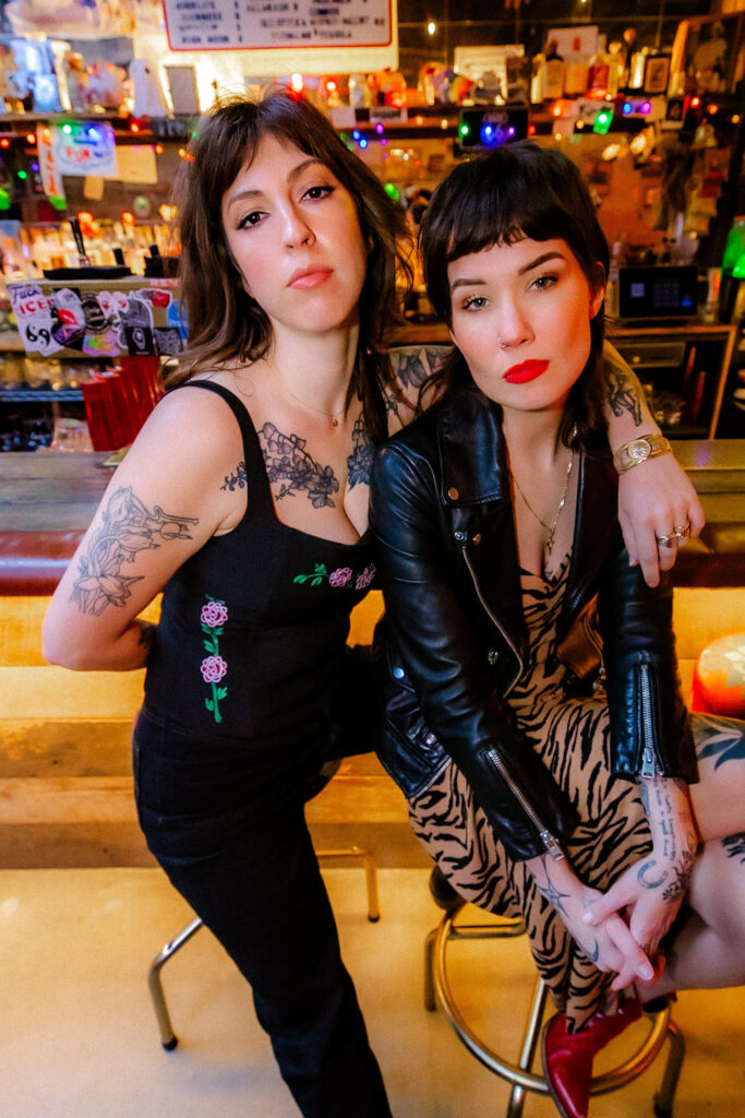 photo Rachel Swain and Reilly Downes