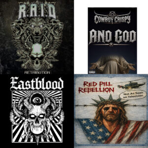 Riffs agresivos y tensión emocional dominan estas canciones