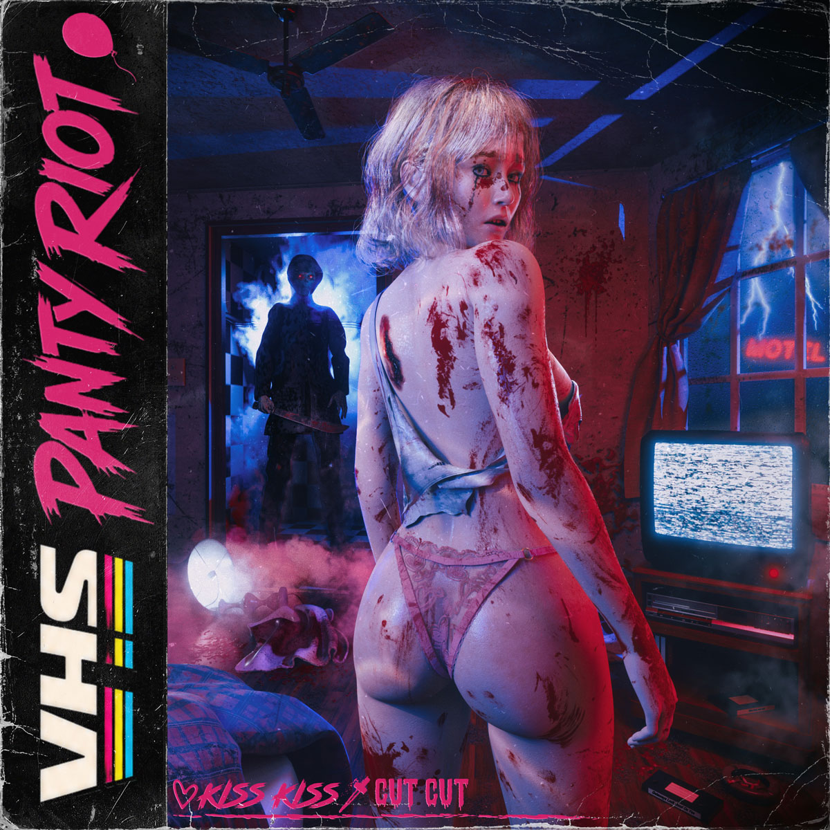  VHS PANTY RIOT abraza el lado oscuro del synthwave