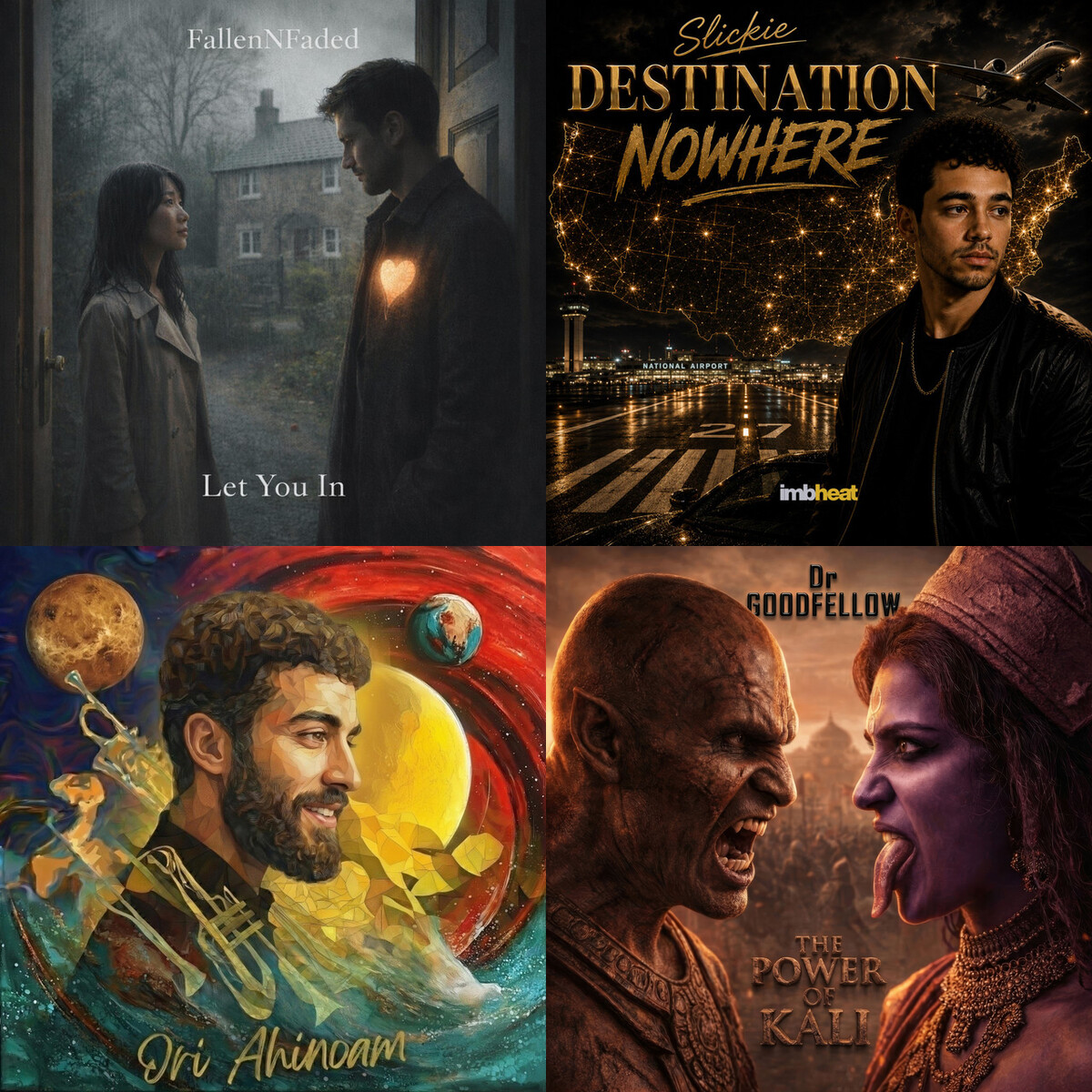  Cuatro canciones que exploran amor, memoria y transformación