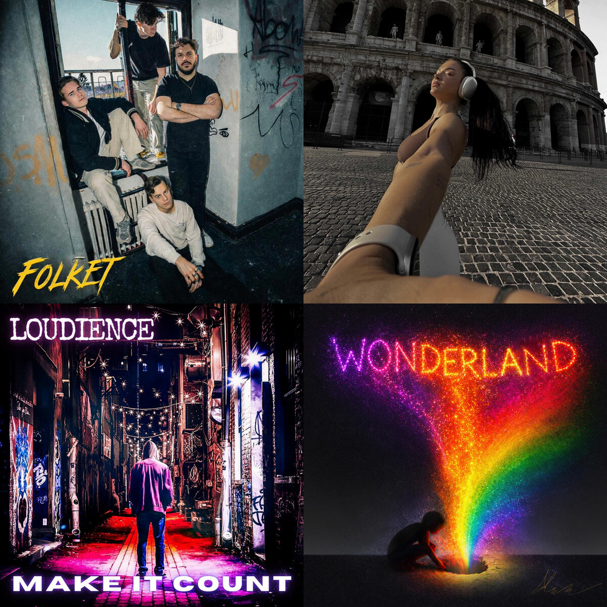  Nuevos lanzamientos entre rock, folk pop y electrónica