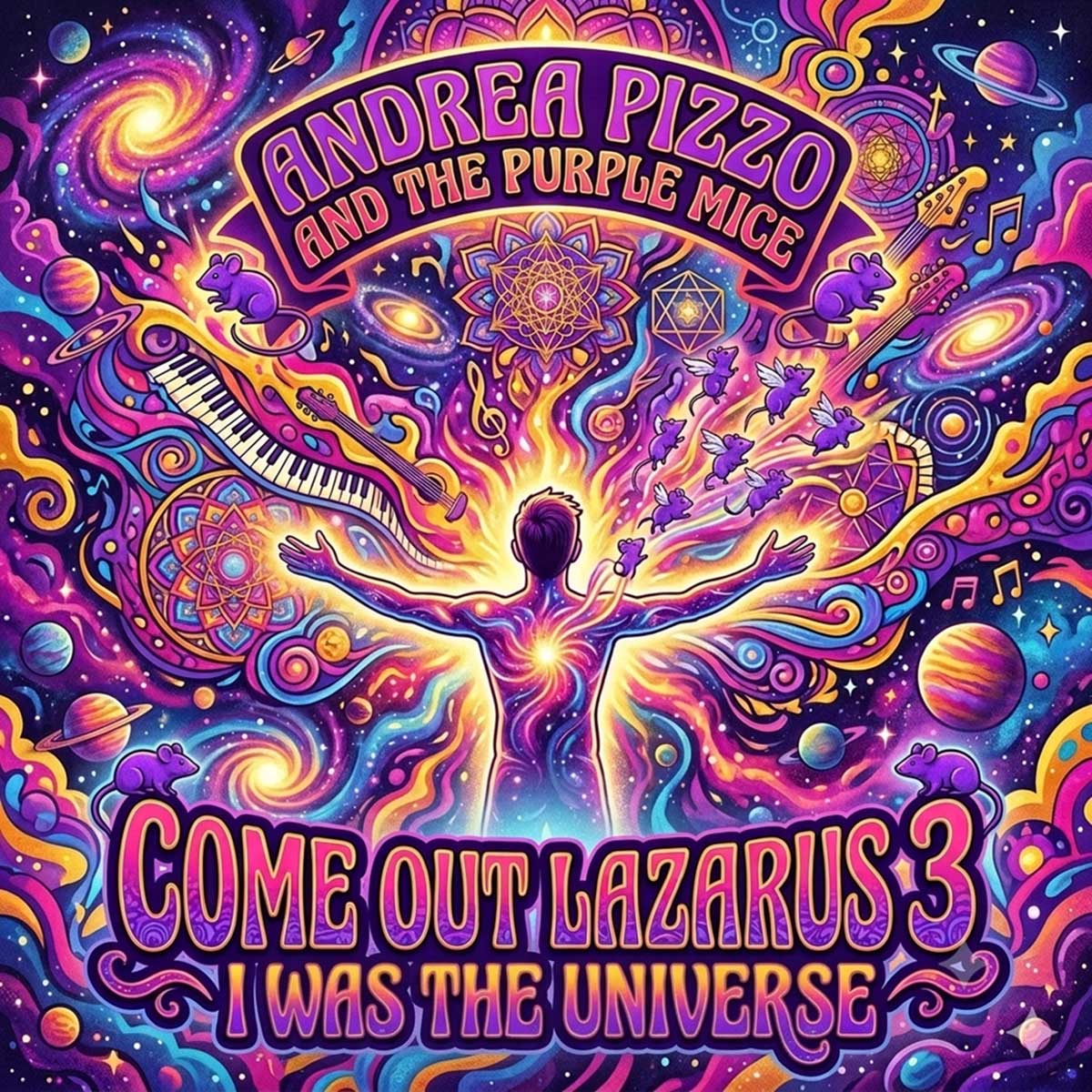  Andrea Pizzo and The Purple Mice exploran la conciencia en su nuevo sencillo