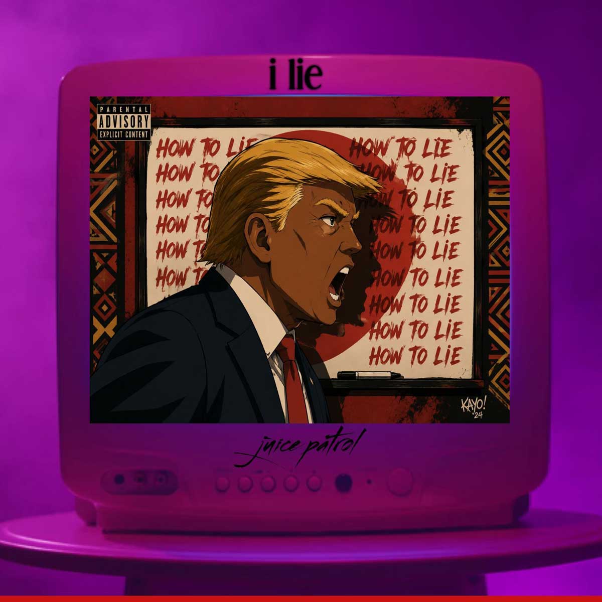  Juice Patrol cuestiona la desinformación con “i lie”