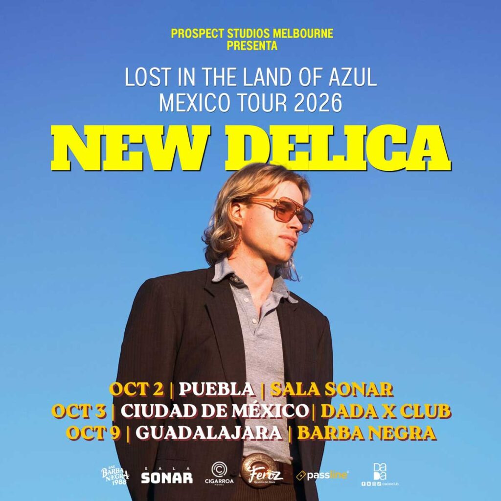 New Delica anuncia su primera gira por México en 2026