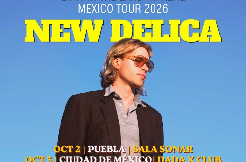  New Delica anuncia su primera gira por México en 2026