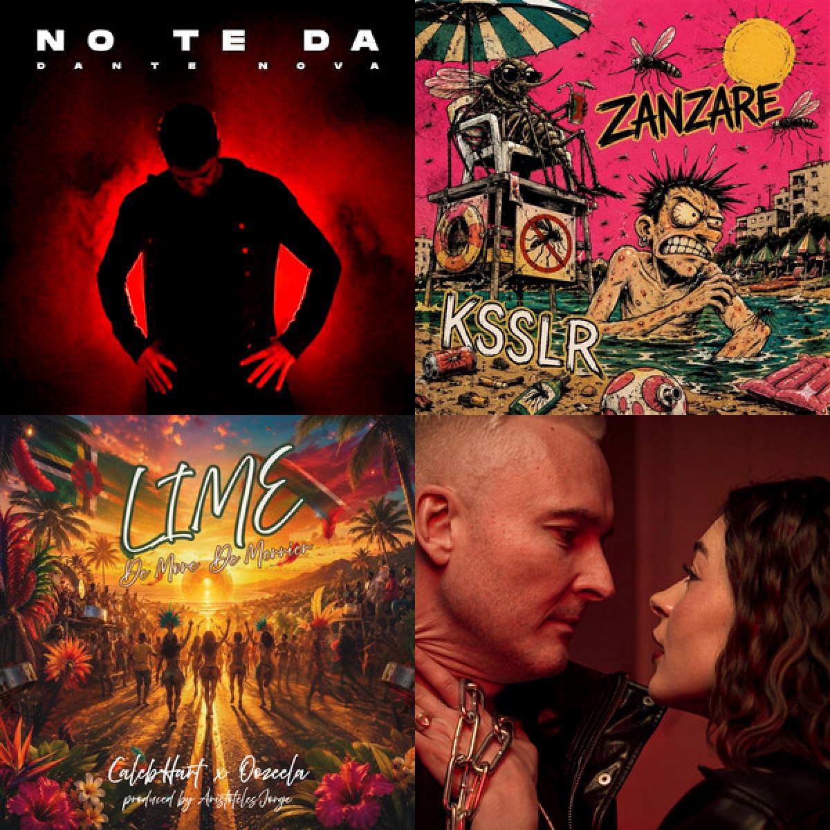  Nuevos sencillos de rock, pop y reggae con identidad propia