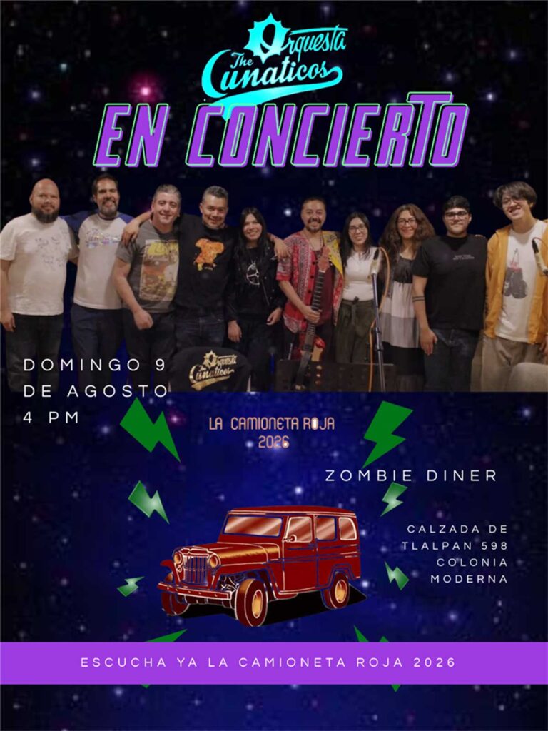 concierto the lunaticos 9 agosto 2026