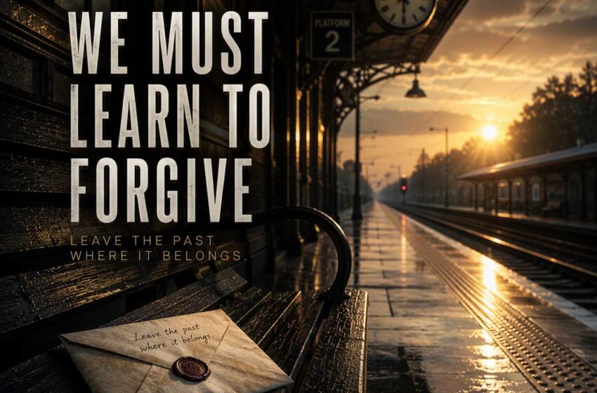  Andyvince reflexiona sobre el perdón en “WE MUST LEARN TO FORGIVE”