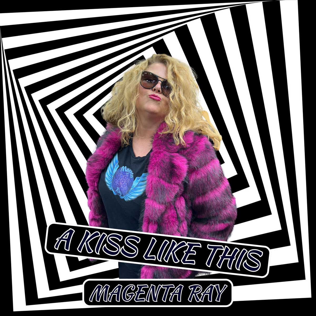  Magenta Ray captura el vértigo de “A Kiss Like This”