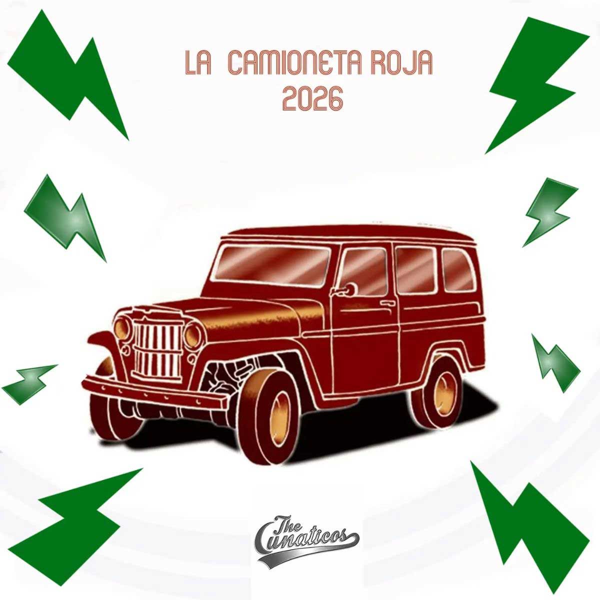  Orquesta The Lunaticos renueva “La Camioneta Roja 2026”