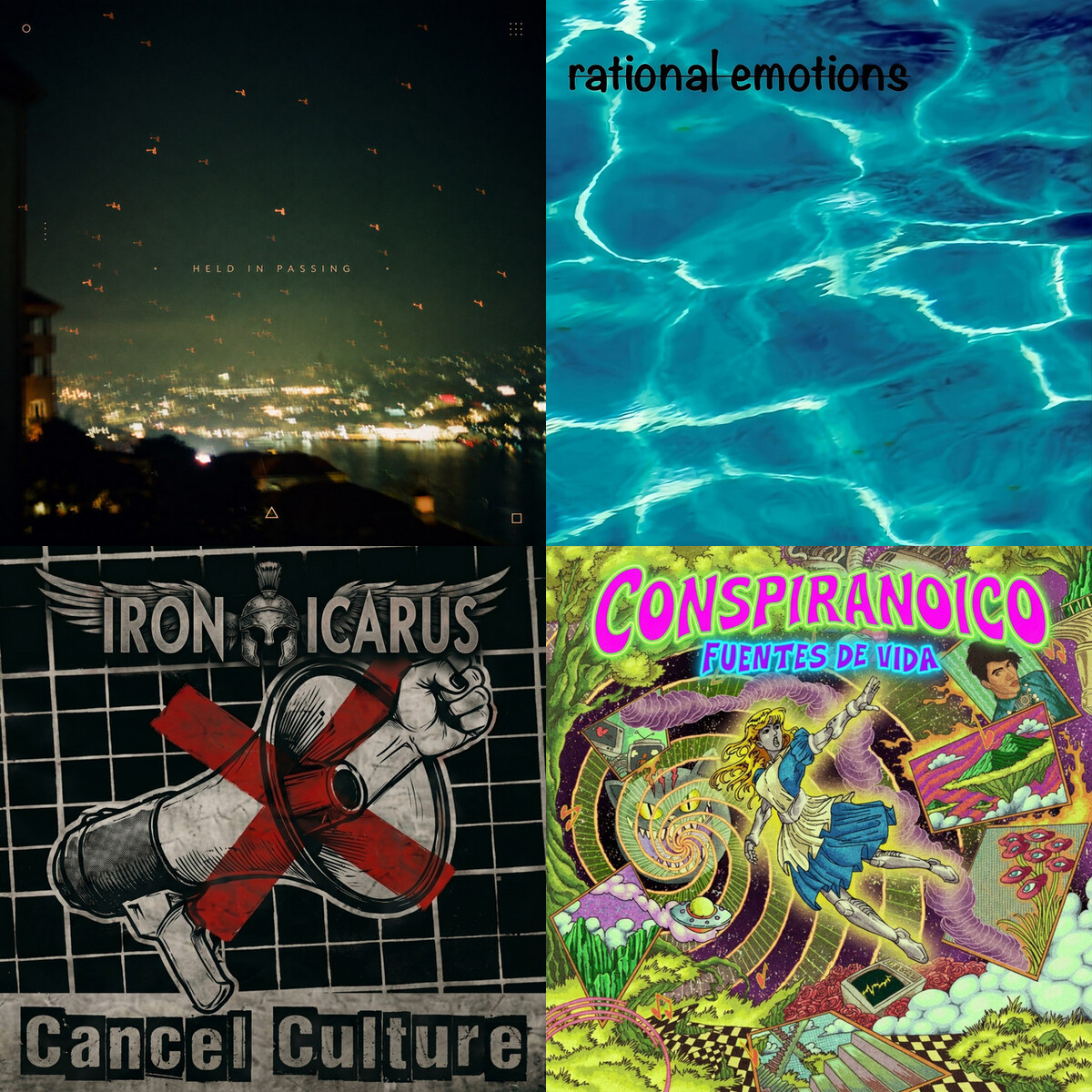  Cuatro canciones de indie pop, punk y rock alternativo