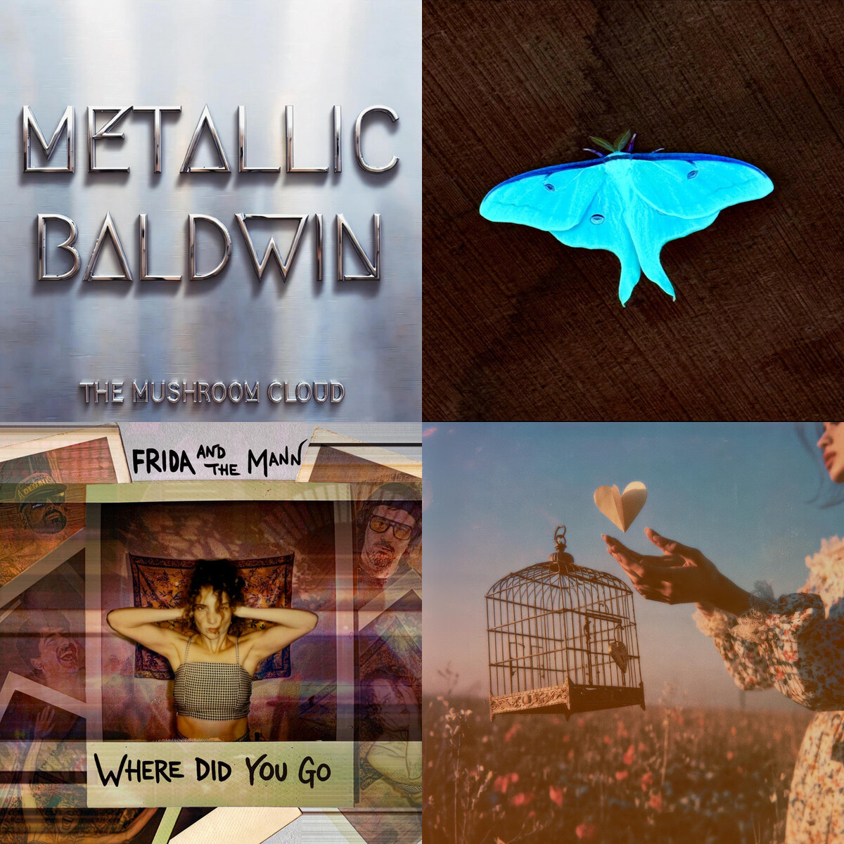  Cuatro canciones entre rock alternativo e indie folk
