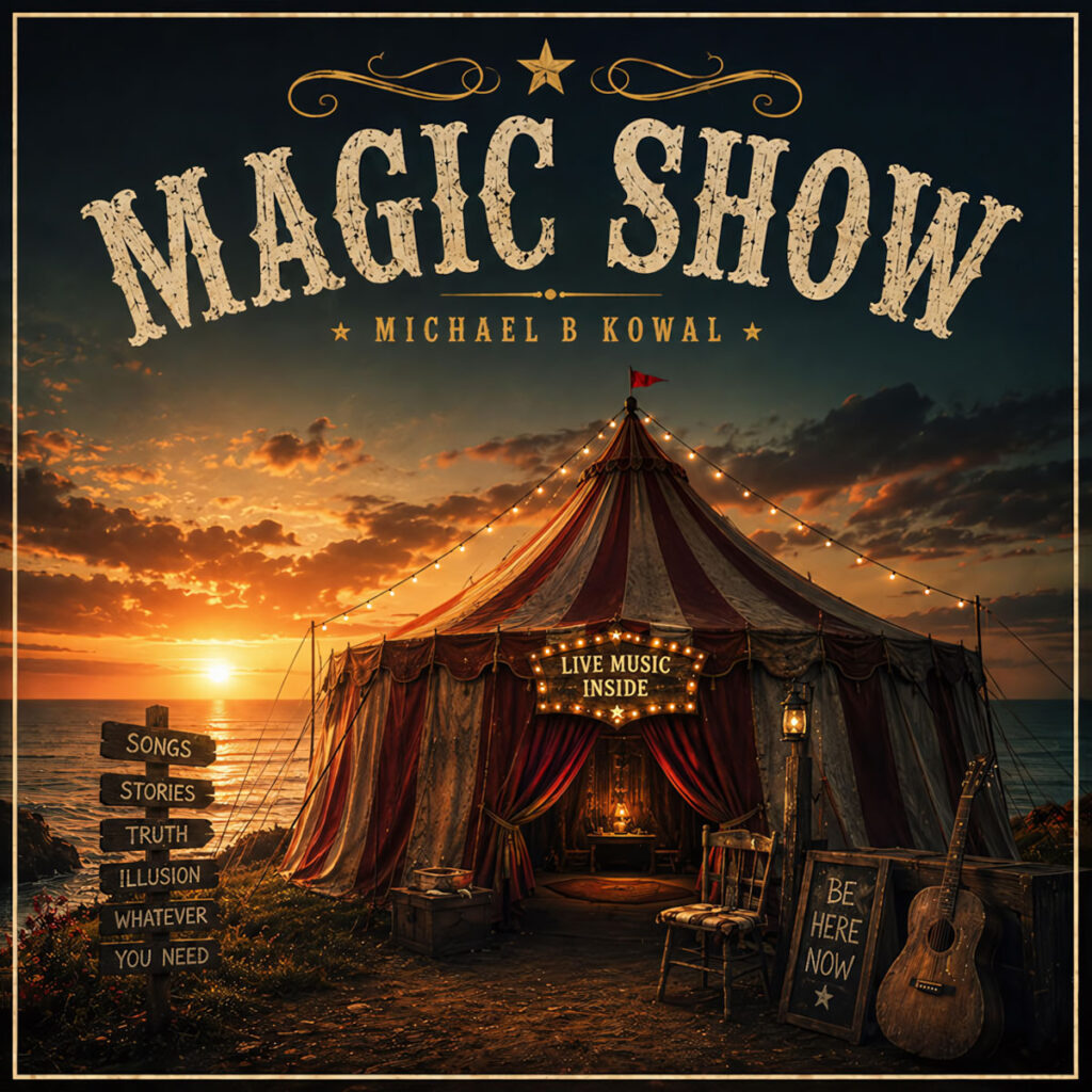 Michael B Kowal mezcla folk y reggae en “Magic Show”