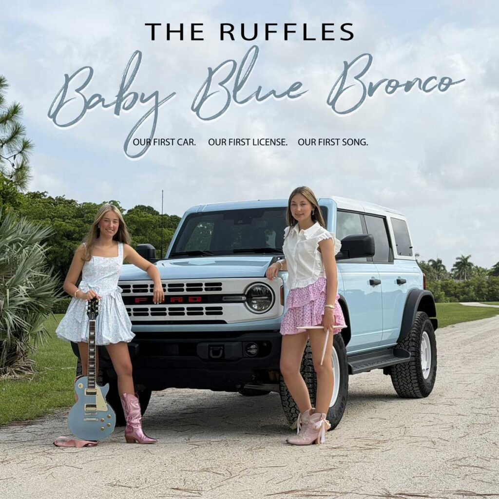 The Ruffles convierten su primer auto en memoria musical