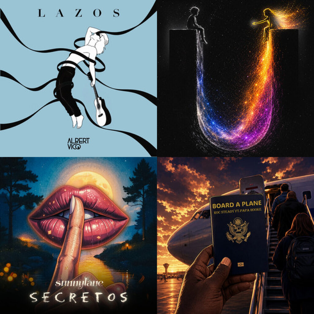 Entre confesiones y vuelos: cuatro canciones para partir