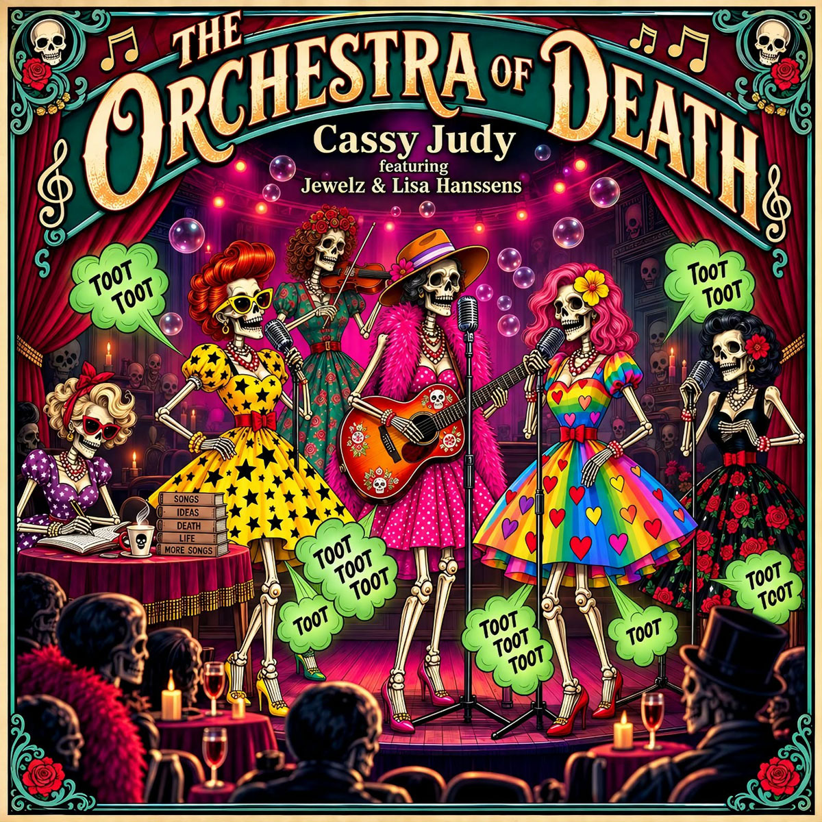  Cassy Judy convierte la muerte en juego con “Orchestra of Death”